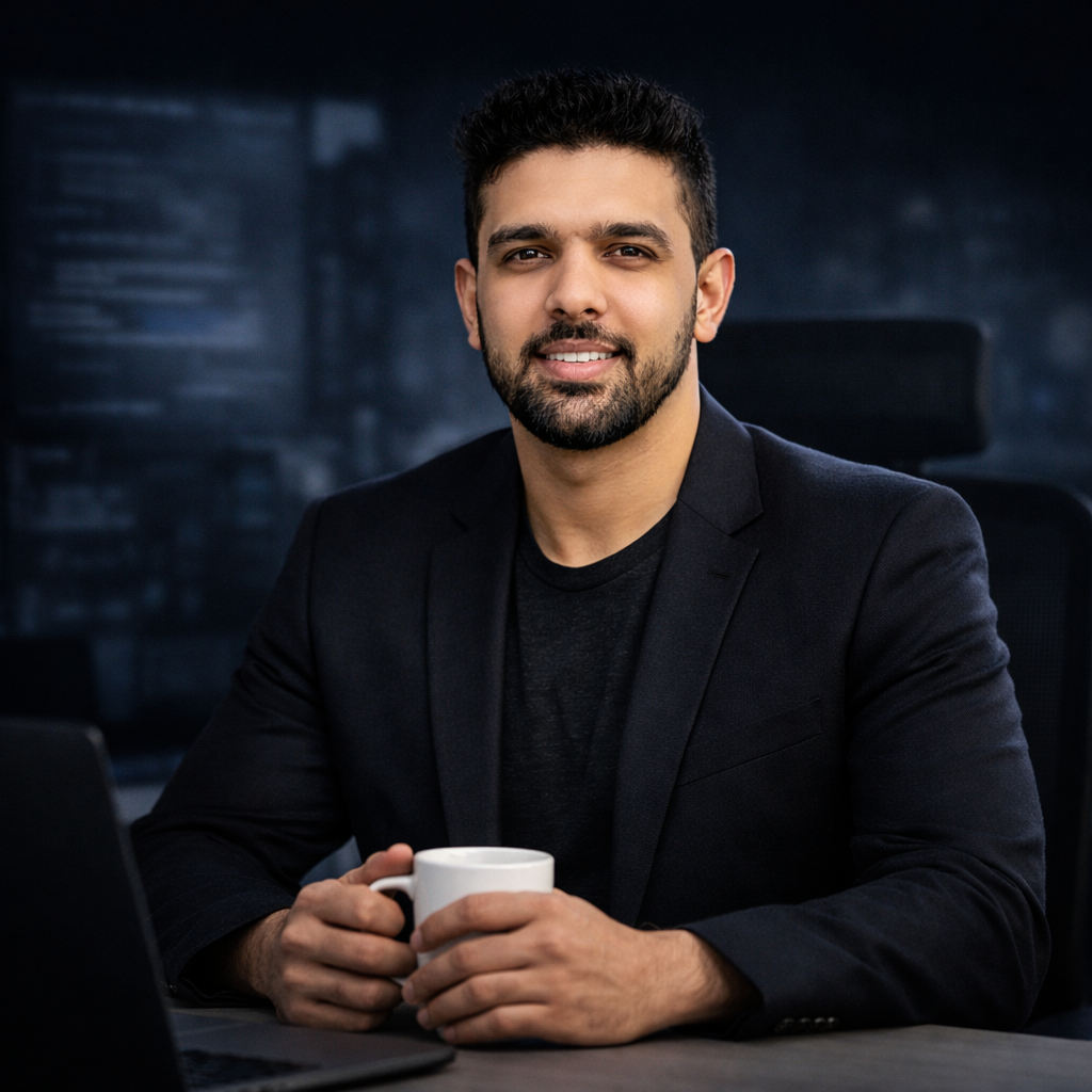 Portrait of Vishal Joshi